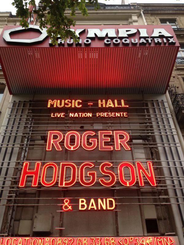 Roger Hodgson ~ Olympia ~ Paris, France