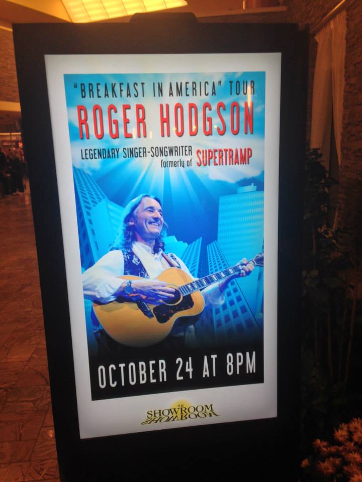 Roger Hodgson ~ Turning Stone Resort & Casino ~ Verona, NY